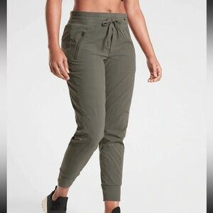Athleta Trekkie North Olive Jogger Pants